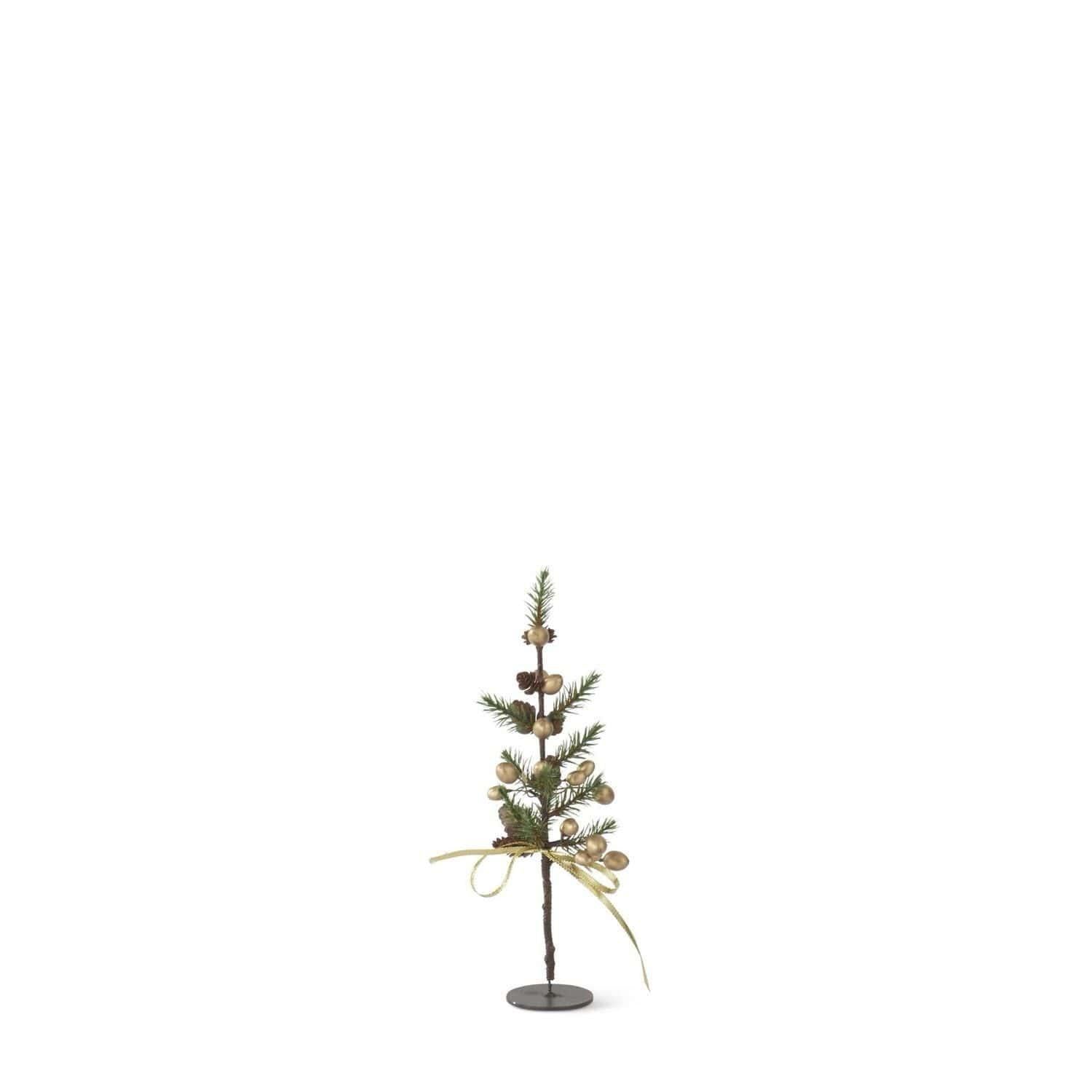 Pine Twig Trees with Cones & Berries